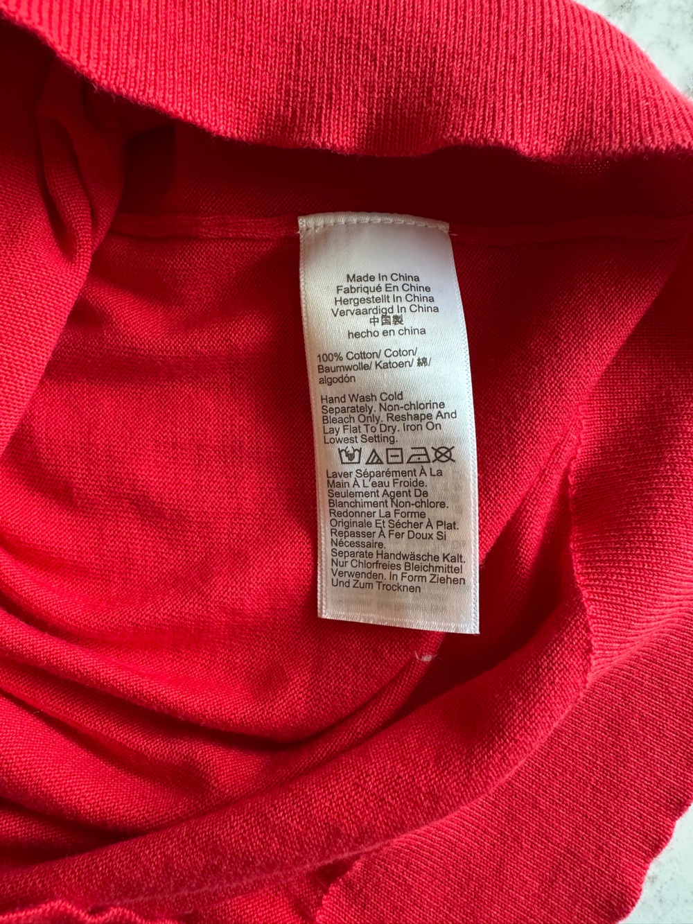 J. Crew Bright Red Short-Sleeve Polo Cardigan - Picture 5 of 5